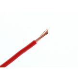 Q Cable Enkeladerige Kabel 1.5mm² Rol 100mtr Rood