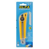 Olfa Afbreekmes Groot Kunststof L-1 18mm op Blister