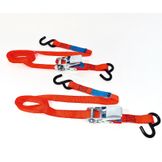 Jumbo Spanband 2st  Ratel / Haken 25mm x 350cm Oranje 400Kg  