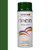 MoTip Deco Paint Spuitbus 400ml RAL 6002 Bladgroen Hoogglans