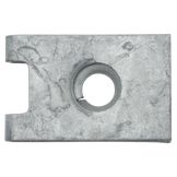 SWG Plaatmoer VAG 4,8/0,51,75mm Blister 4st.