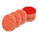 Verekio Polishing Pad V-Line Orange Medium 80mm 5 pcs