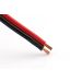 Q Cable Luidsprekerkabel 2x0.75mm² Rol 100mtr Rond Rood / Zwart
