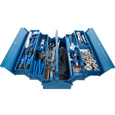 BGS Metalen gereedschapskist incl. gereedschapsassortiment | 137-dlg.