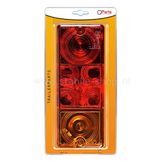 Q-Parts Achterlicht 4 functies 210mm x 83mm Links / Rechts in blister