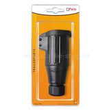 Q-Parts Stekkerdoos PVC 13-polig Zwevend in blister