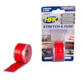 HPX Ruban de masquage / Stretch & Fuse 25mm x 3mtr Rouge