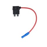 SWG Zekeringhouder voor vlaksteekzekeringen standaard, met kabel 15 A/1,5 mm² Blister 1st.