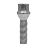 TWS Wielbout M14x1,50 - 28mm - Conisch 60° - SW17 - Zilver - Zakje 5st