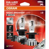 Osram Night Breaker® LED START H4 Retail Verpakking Street Legal