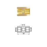 Doorverbinder 10x1/10x1 Inw 10st.