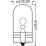Osram 12v - 5w - W2,1x9,5d - W5W