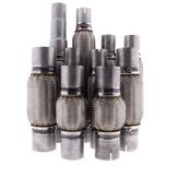 Q-Parts Assortiment Flexibele Uitlaten met sleuf 10-Delig