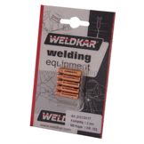 Kontakttip 1.0mm - M6 Koper (WK150) 5 Stuks