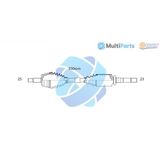 ODM Multiparts Aandrijfas