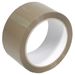 Plakband 50m x 50mm, bruin