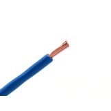 Q Cable Enkeladerige Kabel 1.0mm² Rol 500mtr Blauw