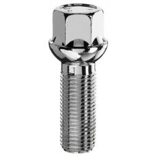 Wielbout M14x1,5 - 45mm - Bol R13 - SW17 - Zilver - Zakje 5st