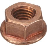 SWG Uitlaatborgmoer met kraag M8 Blister 4st.