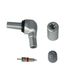 Schrader Motorfiets Servicekit – gebogen Ventiel 80° voor 11,5 mm Ventielgat (inclusief borgmoer)