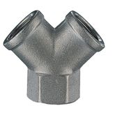 ANI Y-stuk - 2x ¼'' binnendraad 1x ¼'' binnendraad