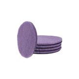 Gecko Foamed Wol Polijstpad 75mm Paars - 75mm Steunplaat - 5st