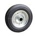 Q-Parts Neuswiel Los Ø 20mm Massief wiel 200mm x 60mm Metalen velg