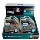Philips H7 Xtreme Vision set  4st + GRATIS Philips Floodlight  Xperion 3000 Floodlight Mini