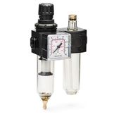 ANI Reduceerventie E/12/2 Waterafscheider / Olienevelaar ¼''' 0-16 Bar 0-230 PSI