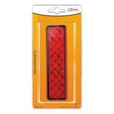 Q-Parts Achterlicht 12v-24v 2 functies 135mm x 38mm LED met houder zwart 1st Blister