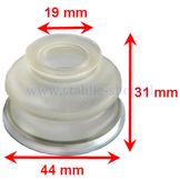 Intersteer Fuseekogelhoesje met Metalen Rand 19mm x 44mm x 31mm