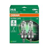 Osram Ultra Life® - H4 - 12v - 60/55W - P43t - Blister 2st