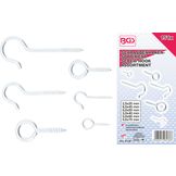 BGS Assortiment schroefhaken, 151dlg