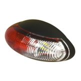 Q-Parts Breedtelicht 10v-30v rood/wit 60mm x 34mm LED 1st Blister