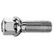 TWS Wielbout M12x1,50 - 28mm - Bol R12 - SW17 - Zilver - Zakje 5st
