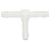 SWG Slangkoppeling, T-vormig 8mm  kunststof Blister 1st.