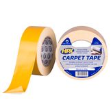 HPX Tapijttape Dubbelzijdig 50mm x 25mtr Wit