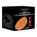 Gecko Tampon de polissage moyen orange 150 mm 5 pièces (pour plaque de support 125 mm)