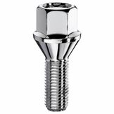 TWS Wielbout M12x1,50 - 26mm - Conisch 60° - SW17 - Zilver - Zakje 5st