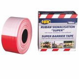 HPX Afzetlint Super 80mm x 500mtr Rood-Wit