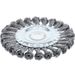BGS Schijfborstel staaldraad getwist, 125mm x 22,2mm