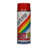 MoTip Deco Paint Spuitbus 400ml RAL 3000 Vuurrood Hoogglans