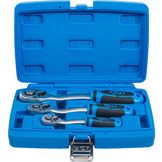BGS Ratelsleutel-set fijnvertand 6,3 mm (1/4''), 10 mm (3/8''), 12,5 mm (1/2'') 3-dlg