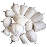 BGS Polijstset 14dlg, profi, katoen, 1/4 as