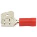 SWG Kabelschoen female steekverdeler 6,3/0,5-1,5mm², rood Doos 100st.