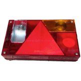 Q-Parts Aspöck Achterlicht Multipoint 1 inclusief Achteruitrijlicht 240mm x 135mm Rechts
