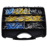 Q-Parts Assortiment Kentekenplaat bevestigings Boorschroefjes + Popnagels 400-Delig