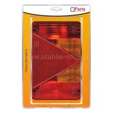 Q-Parts Achterlicht 6 functies 218mm x 140mm Links in blister