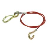 Q-Parts Breekkabel Oplooprem met Haak 1mtr