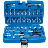 BGS Dopsleutelset 1/4, INCHES + Torx, 46dlg